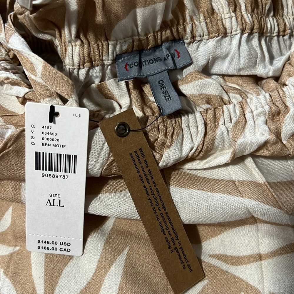 Conditions Apply Printed Tie-Strap Kaftan - One Size - Picture 9 of 9